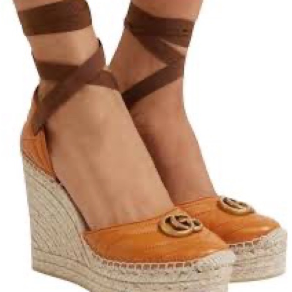 Gucci wedge espadrilles - Picture 1 of 8